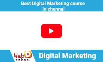 Best Digital Marketing course in Chennai - Web D School